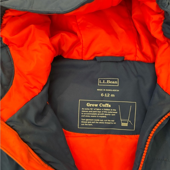 L.L. Bean Baby winter Jacket size 6-12 months in great condition - Picture 3 of 3